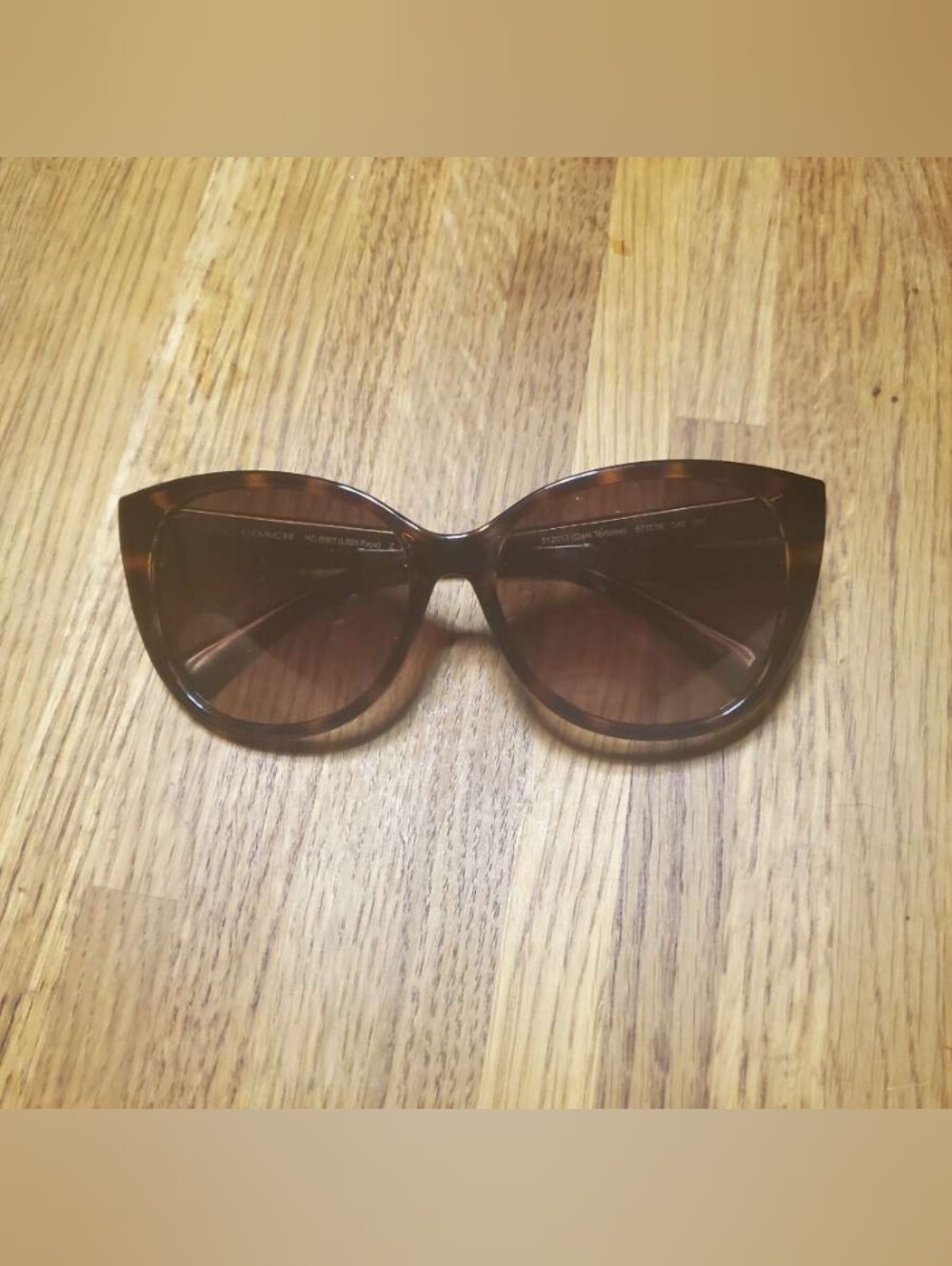 Coach Oversized Cat-Eye Sunglasses - Brown